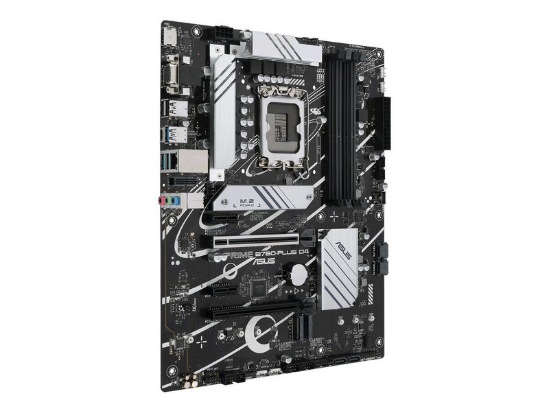 ASUS PRIME B760-PLUS D4 (V2) Mainboard - Intel B760 - Intel LGA1700 - DDR4 RAM - ATX