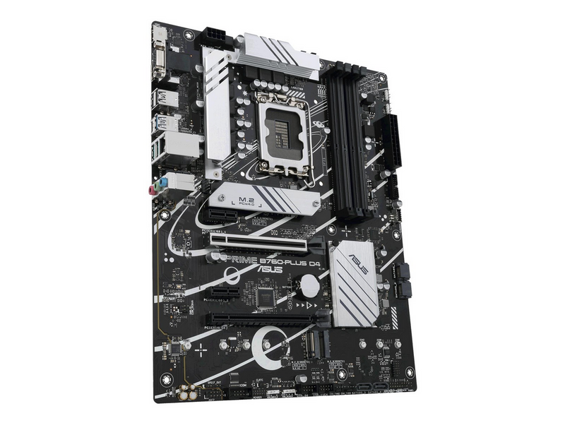 ASUS PRIME B760-PLUS D4 (V2) Mainboard - Intel B760 - Intel LGA1700 - DDR4 RAM - ATX