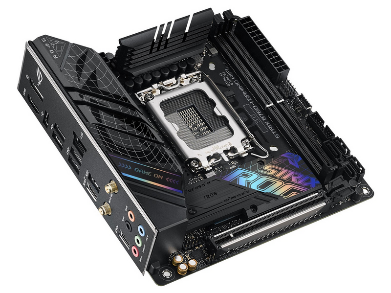 ASUS ROG STRIX B760-I GAMING WIFI (V2) Mainboard - Intel B760 - Intel LGA1700 - DDR5 RAM - Mini-ITX