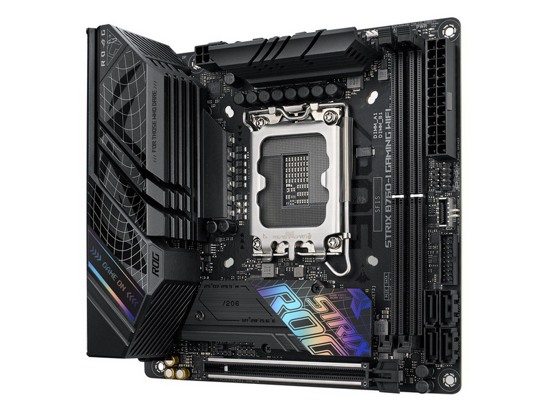 ASUS ROG STRIX B760-I GAMING WIFI (V2) Mainboard - Intel B760 - Intel LGA1700 - DDR5 RAM - Mini-ITX