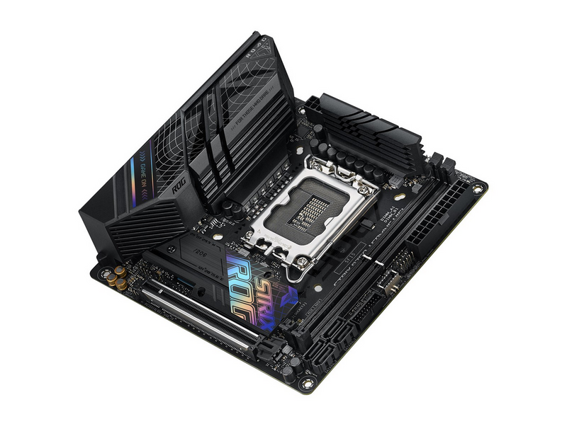 ASUS ROG STRIX B760-I GAMING WIFI (V2) Mainboard - Intel B760 - Intel LGA1700 - DDR5 RAM - Mini-ITX