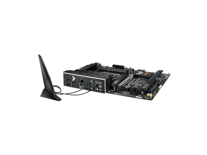 ASUS TUF GAMING B760-PLUS WIFI (V2) Mainboard - Intel B760 - Intel LGA1700 - DDR5 RAM - ATX