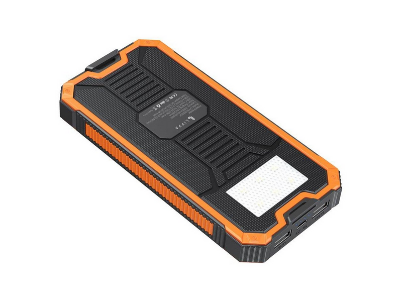 Lippa 2 x USB-A Output Solar - 10000 mAh