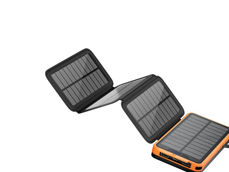 Lippa 10.000 mAh 7W Foldable Solar Powerbank - 10000 mAh