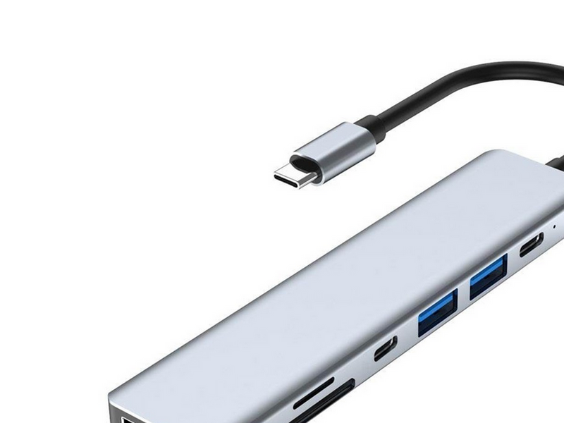 Lippa 7-in-1 87 W USB-C PD 4K HDMI Hub USB-Hubs - 7