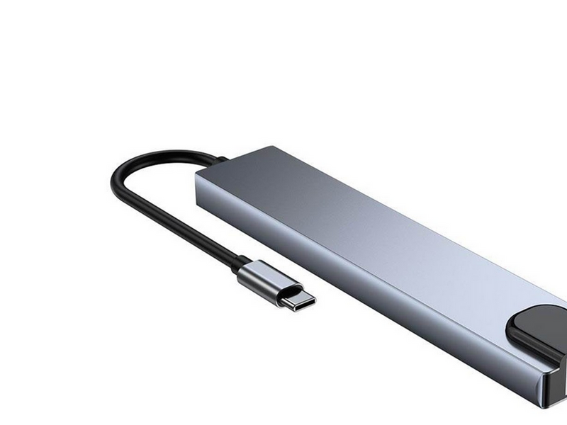 Lippa 8-in-1 87W USB-C PD 4K HDMI & Ethernet Hub USB-Hubs - 8 Anschlüsse