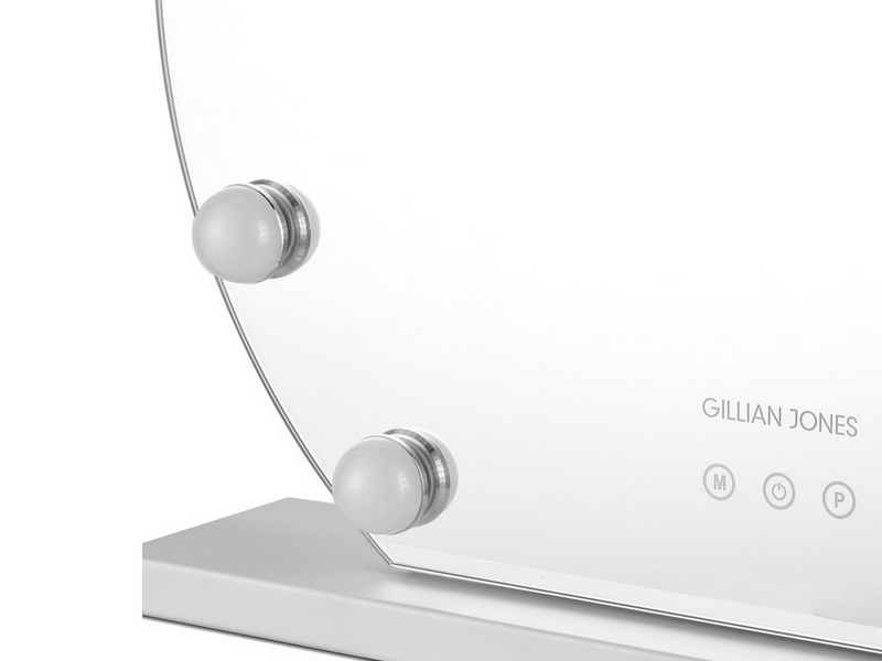 Gillian Jones Hollywood mirror with adjustable lights