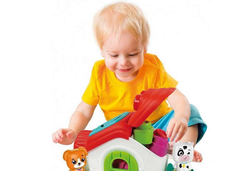 Clementoni Baby Clemmy - Sensory Farm with Blocks