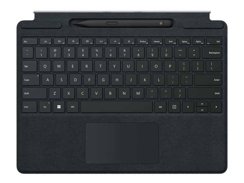Microsoft Surface Pro Signature Keyboard - Tastaturen - Spanisch - Schwarz