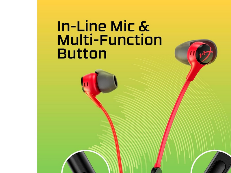 HyperX Cloud Earbuds II - Red