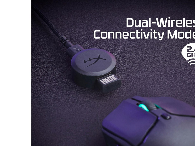 HyperX Pulsefire Haste 2 Wireless - Black - Gaming Maus (Schwarz)