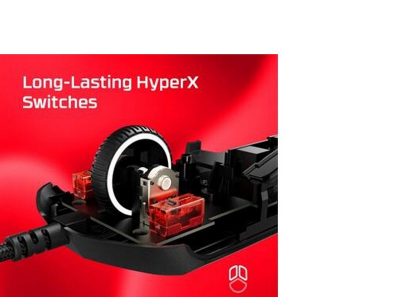 HyperX Pulsefire Haste 2 - White - Gaming Maus (Weiß)
