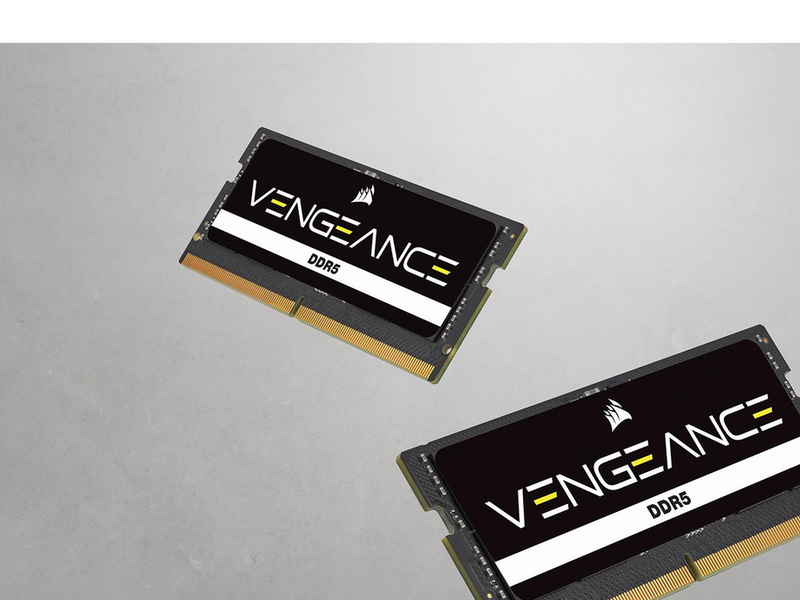 Corsair Vengeance SODIMM DDR5-5600 - 32GB - CL48 - Dual Channel (2 pcs) - Intel XMP - Schwarz