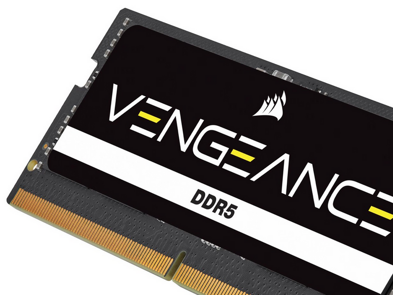Corsair Vengeance SODIMM DDR5-5600 - 32GB - CL48 - Dual Channel (2 pcs) - Intel XMP - Schwarz