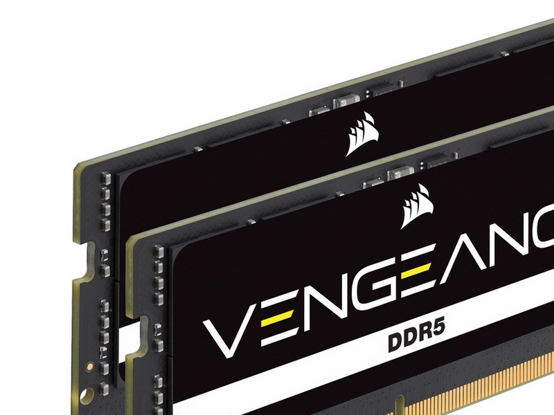 Corsair Vengeance SODIMM DDR5-5600 - 32GB - CL48 - Dual Channel (2 pcs) - Intel XMP - Schwarz