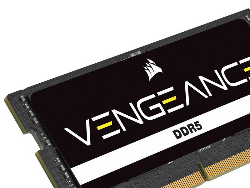 Corsair Vengeance SODIMM DDR5-5600 - 32GB - CL48 - Dual Channel (2 pcs) - Intel XMP - Schwarz