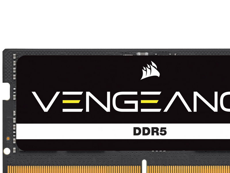 Corsair Vengeance SODIMM DDR5-5600 - 32GB - CL48 - Dual Channel (2 pcs) - Intel XMP - Schwarz