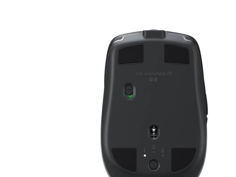 Logitech MX Anywhere 2S Wireless Mouse (BT) - Graphite - Maus (Grau)