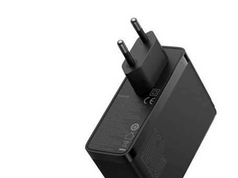 Baseus Wall charger GaN5 Pro 2xUSB-C + USB 160W (black)