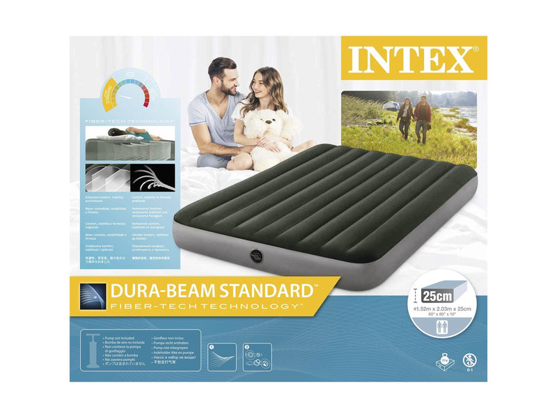 Intex Queen Dura-Beam Prestige Downy Airbed 152 x 203 x 25 c