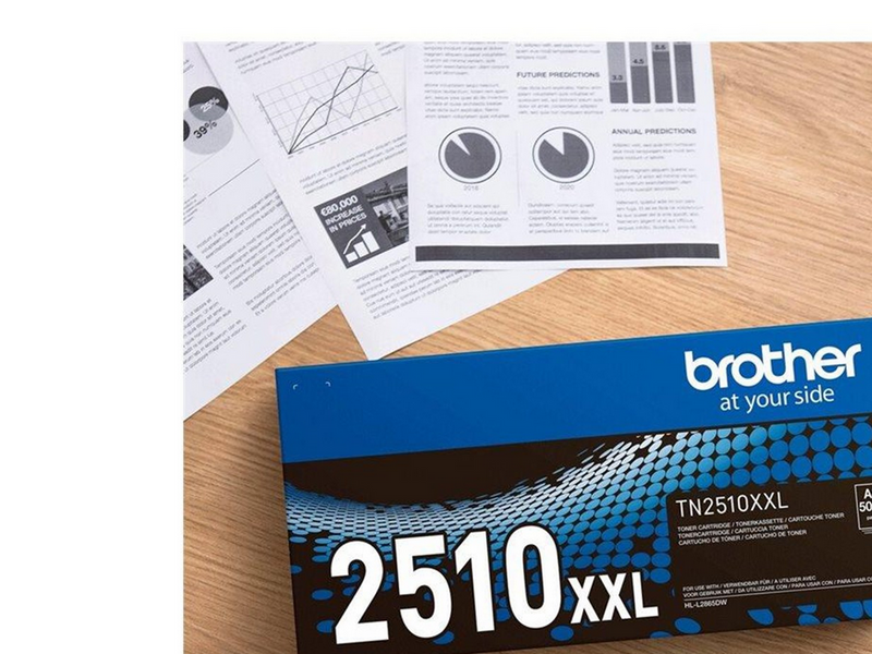 Brother TN-2510XL - Super High Capacity - black - original - toner cartridge