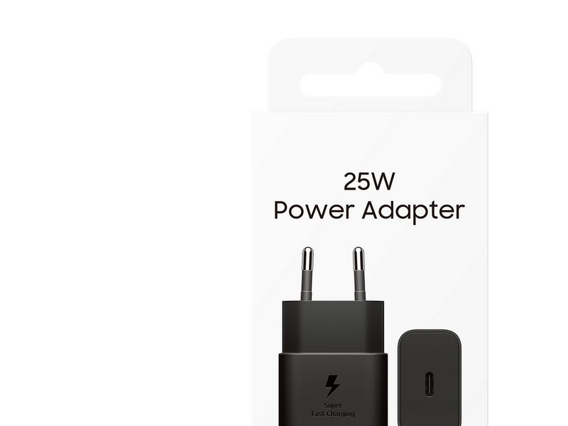 Samsung 25W USB-C GaN Power Adapter - Black