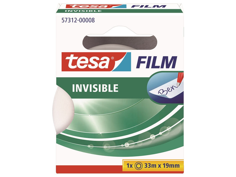 tesa film invisible tape 33m x 19mm Matte Transparent