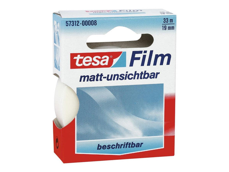 tesa film invisible tape 33m x 19mm Matte Transparent