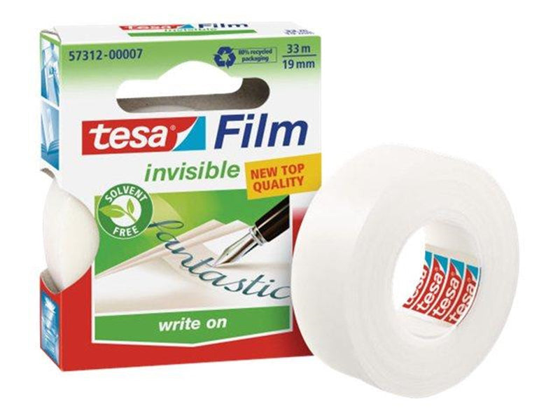 tesa film invisible tape 33m x 19mm Matte Transparent