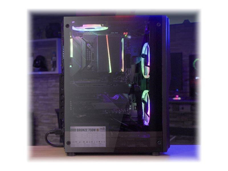 AeroCool Mecha - MT - ATX - Gehäuse - Tower - Schwarz
