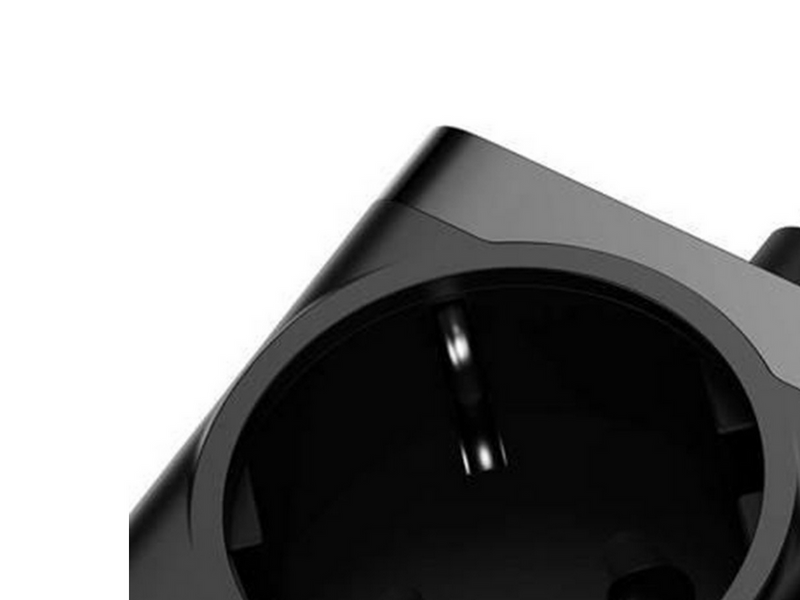 Baseus GaN3 Pro wall charger / powerstrip 2xUSB + 2xUSB-C + AC 100W (black) USB-Hubs - 5 - Schwarz