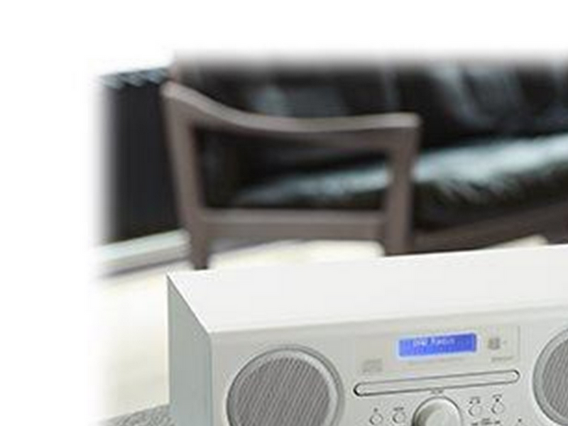 Scansonic DA310 DAB+ m. CD og Bluetooth - HVID