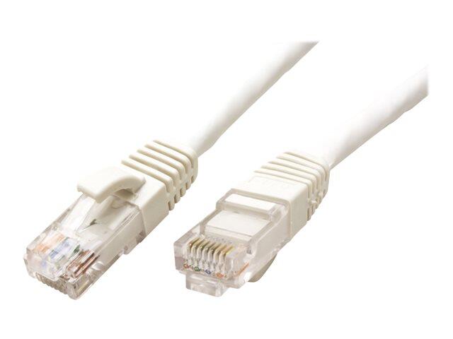 VALUE - Patch-Kabel - RJ-45 (M) bis RJ-45 (M) - 50 cm - UTP CAT 6 weiss