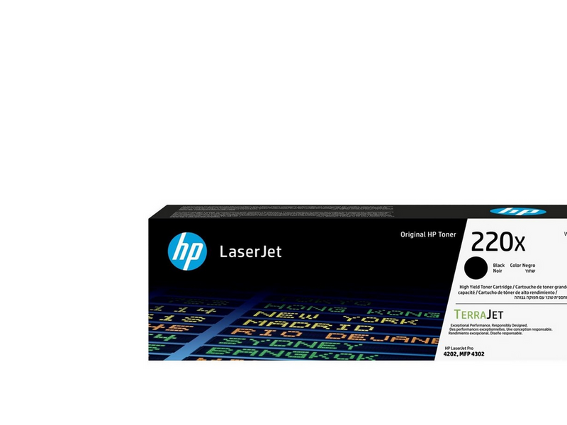 HP 220X / W2200X - High Yield - Black Toner