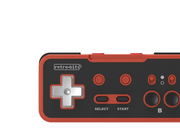 Retro-Bit Origin8 2.4 GHz Wireless - Red & Black - Wireless Controller - Nintendo NES