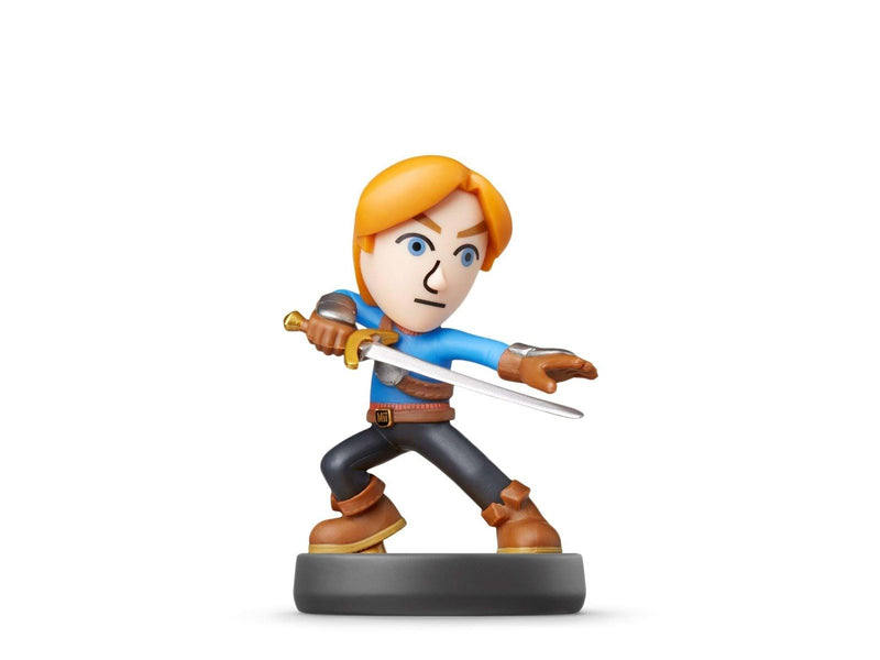 Nintendo Amiibo no. 49 Mii Sword Fighter (Super Smmash Bros. Collection)