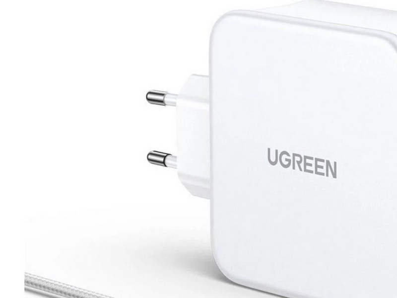 UGREEN Nexode GaN 140W Triple USB Charger - White