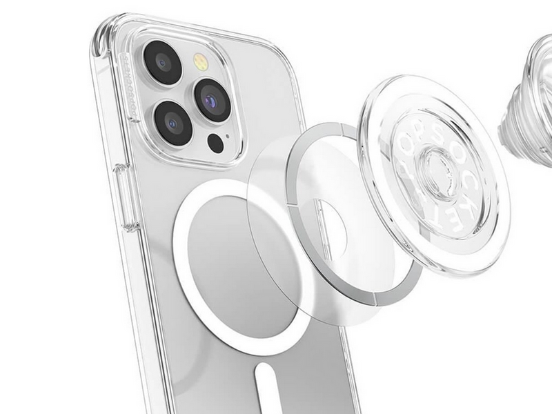 PopSockets PopGrip for MagSafe - Clear
