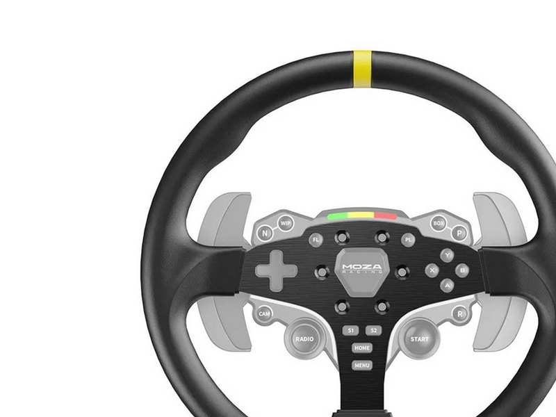 Moza Racing ES Round Steering Wheel Mod (12inch) - Miscellaneous Lenkrad - PC