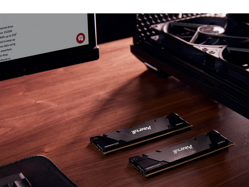 Kingston FURY Renegade DDR4-3600 - 32GB - CL16 - Dual Channel (2 pcs) - Intel XMP - Schwarz
