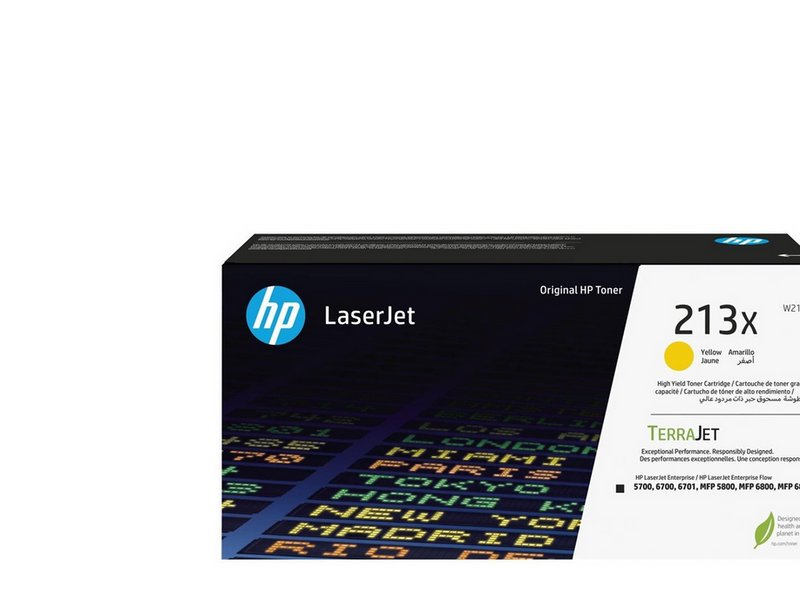 HP 213X / W2132X - Yellow Toner - High Yield