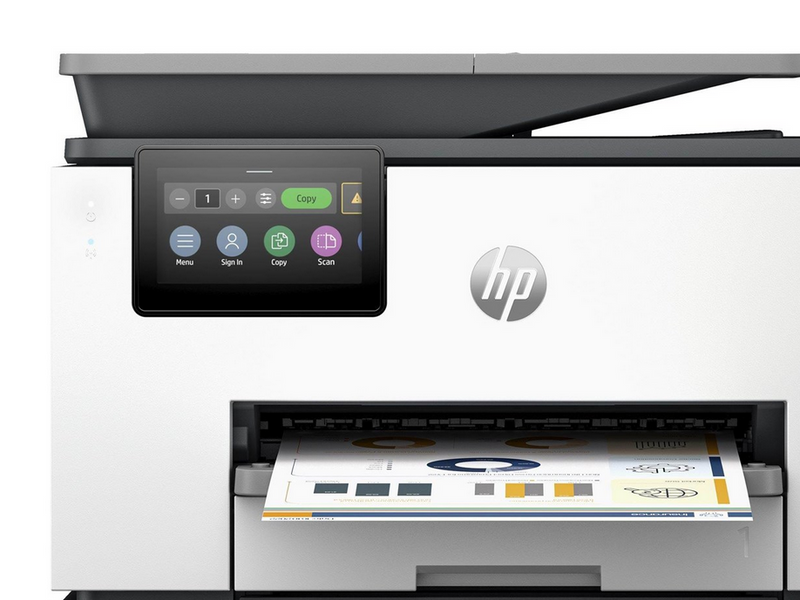 HP Officejet Pro 9130b All in One - Color inkjet | A4/Legal | Wi‑Fi(ac) | USB/LAN Multifunktion - Farbe - Tinte