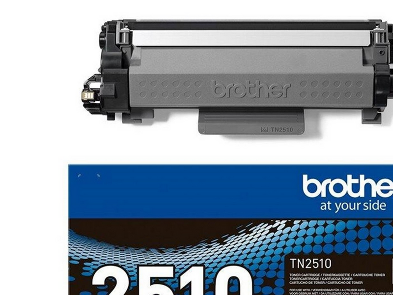 Brother TN-2510 - high capacity - black - original - toner cartridge