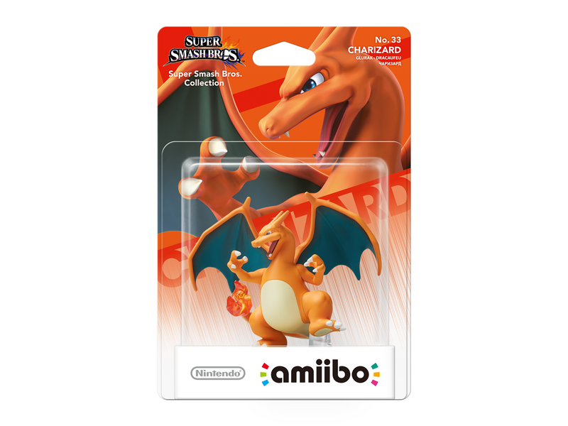 Nintendo Amiibo Charizard no. 33 (Super Smash Bros. Collection)