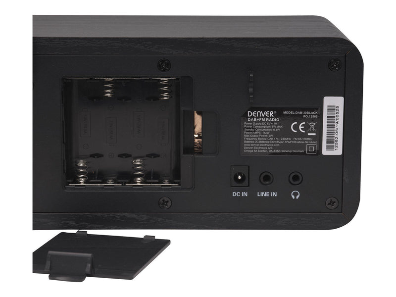 DENVER DAB-30 - DAB portable radio - DAB/DAB+/FM