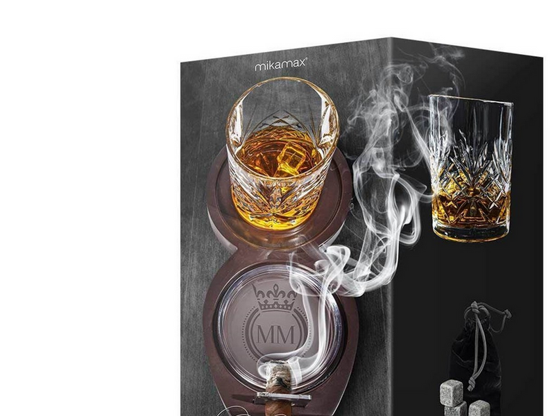 Mikamax Whisky & Cigar Tray