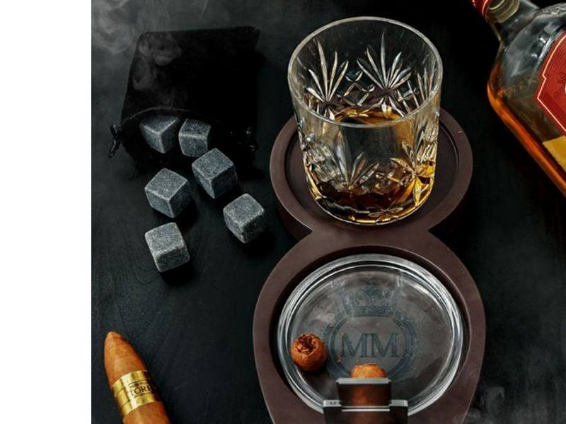 Mikamax Whisky & Cigar Tray