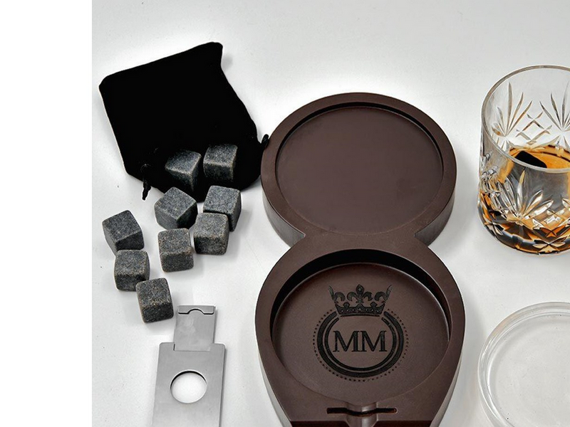 Mikamax Whisky & Cigar Tray