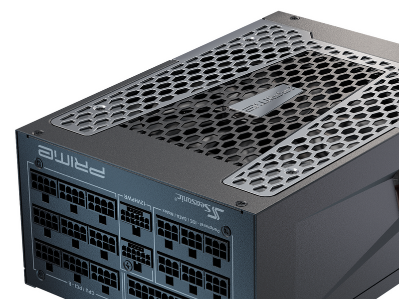 Seasonic Prime TX 1600 Netzteile - 1600 Watt - 135 mm - ATX 3.1 - 80 Plus Titanium (bis zu 90% effektiv)