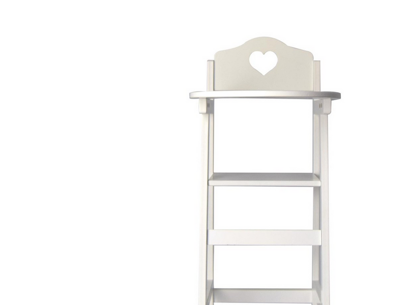Happy Friend Wooden Doll High Chair